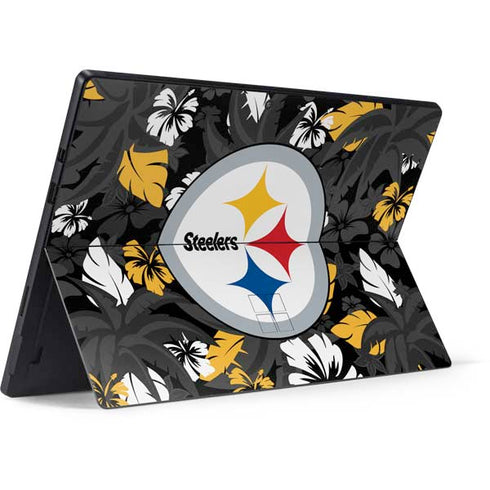 NFL Pittsburgh Steelers Tropical Print Surface Pro 7 Skin