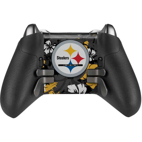 NFL Pittsburgh Steelers Tropical Print Xbox Elite Wireless Controller Series 2 Skin
