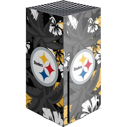 NFL Pittsburgh Steelers Tropical Print Xbox Series X Skins