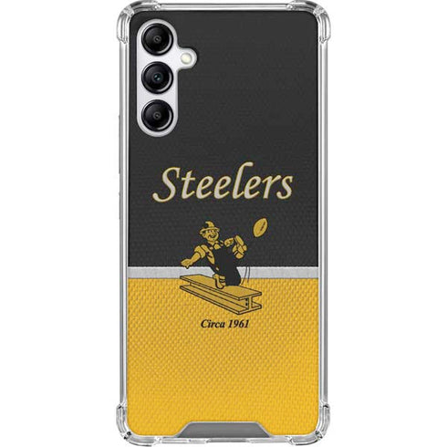 NFL Pittsburgh Steelers Vintage Gabb Phone 4 Clear Case