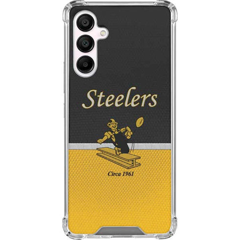 NFL Pittsburgh Steelers Vintage Galaxy A16 5G Clear Case
