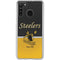 NFL Pittsburgh Steelers Vintage Galaxy A21 Clear Case