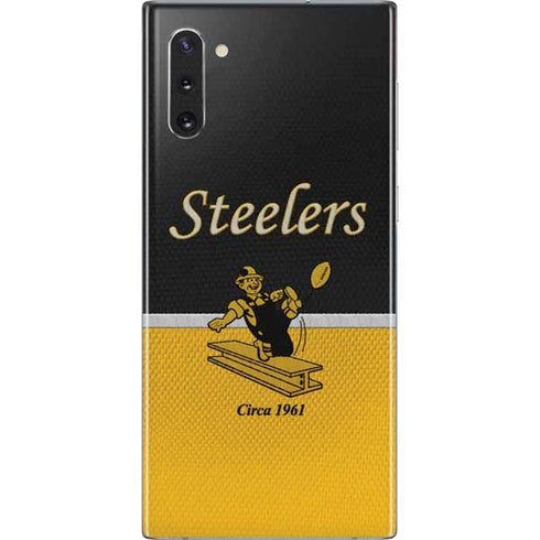 NFL Pittsburgh Steelers Vintage Galaxy Note 10 Skin