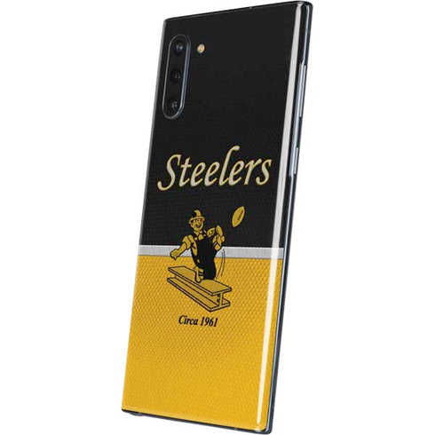 NFL Pittsburgh Steelers Vintage Galaxy Note 10 Skin