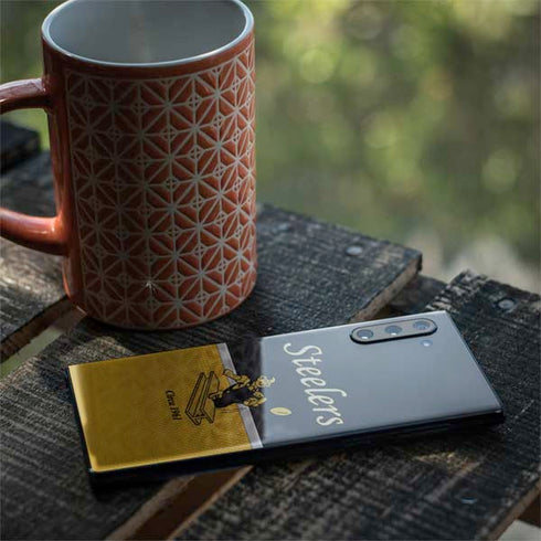 NFL Pittsburgh Steelers Vintage Galaxy Note 10 Skin