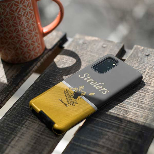 NFL Pittsburgh Steelers Vintage Galaxy S20 Plus Pro Case