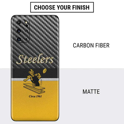 NFL Pittsburgh Steelers Vintage Galaxy S20 Plus Skin
