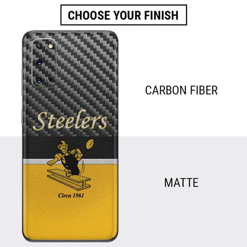 NFL Pittsburgh Steelers Vintage Galaxy S20 Skin
