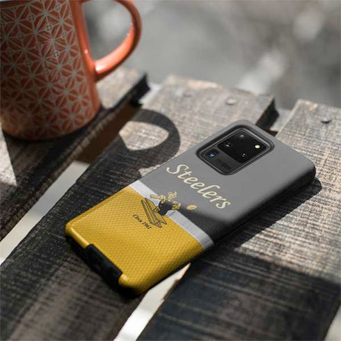 NFL Pittsburgh Steelers Vintage Galaxy S20 Ultra 5G Pro Case