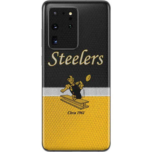 NFL Pittsburgh Steelers Vintage Galaxy S20 Ultra 5G Skin