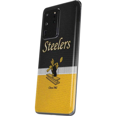 NFL Pittsburgh Steelers Vintage Galaxy S20 Ultra 5G Skin
