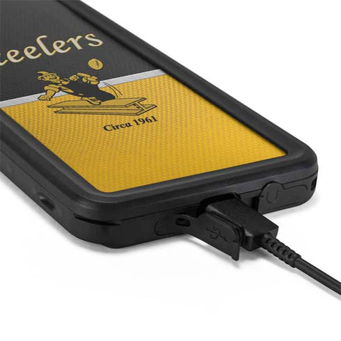 NFL Pittsburgh Steelers Vintage Galaxy S20 Waterproof Case