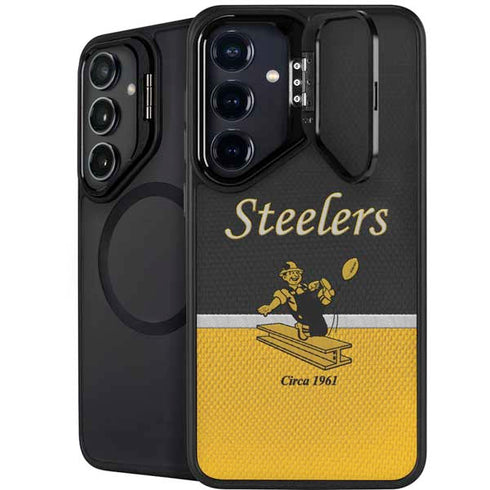NFL Pittsburgh Steelers Vintage Galaxy S25 Kickstand Case