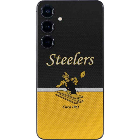 NFL Pittsburgh Steelers Vintage Galaxy S25 Plus Skin