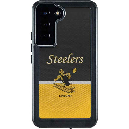 NFL Pittsburgh Steelers Vintage Galaxy S24 Plus Waterproof Case