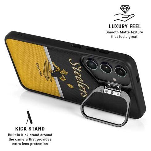 NFL Pittsburgh Steelers Vintage Galaxy S24 Ultra Kickstand Case