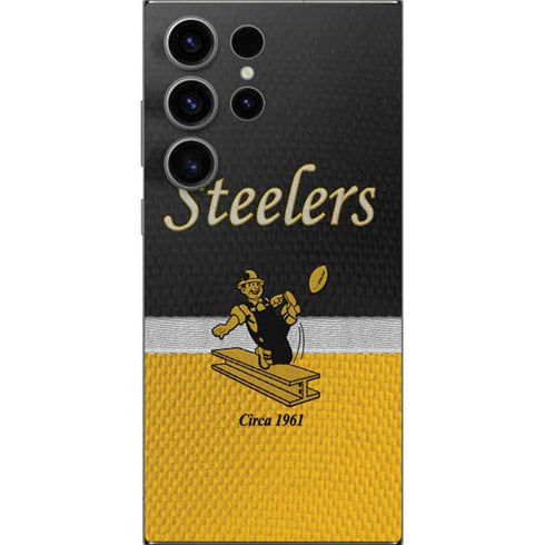 NFL Pittsburgh Steelers Vintage Galaxy S24 Ultra Skin