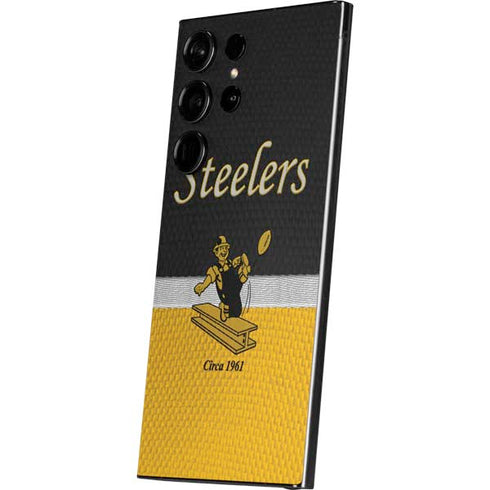 NFL Pittsburgh Steelers Vintage Galaxy S25 Ultra Skin