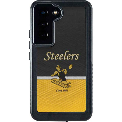 NFL Pittsburgh Steelers Vintage Galaxy S24 Waterproof Case