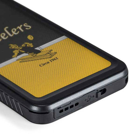 NFL Pittsburgh Steelers Vintage Galaxy S24 Waterproof Case