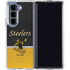 NFL Pittsburgh Steelers Vintage Galaxy Z Fold5 5G Clear Case