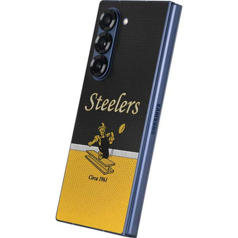 NFL Pittsburgh Steelers Vintage Galaxy Z Fold6 Skin