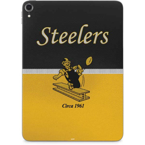 NFL Pittsburgh Steelers Vintage Apple iPad Pro Skin