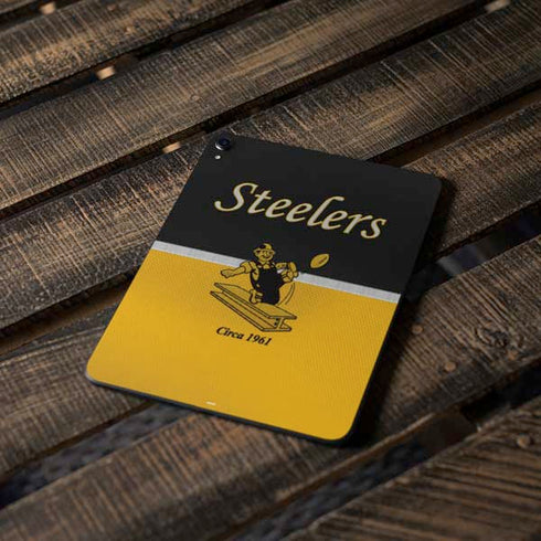 NFL Pittsburgh Steelers Vintage Apple iPad Pro Skin