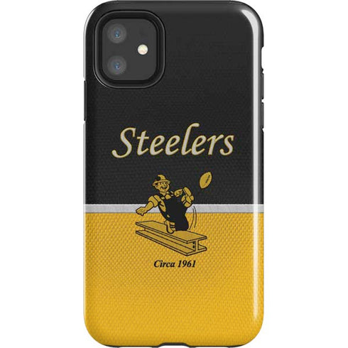 NFL Pittsburgh Steelers Vintage iPhone 11 Impact Case