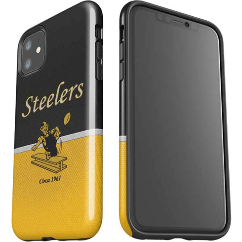 NFL Pittsburgh Steelers Vintage iPhone 11 Impact Case