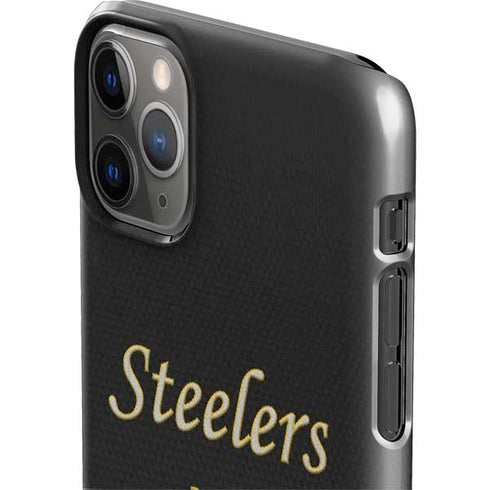 NFL Pittsburgh Steelers Vintage iPhone 11 Pro Max Lite Case