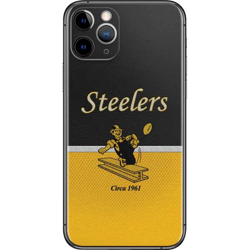NFL Pittsburgh Steelers Vintage iPhone 11 Pro Skin