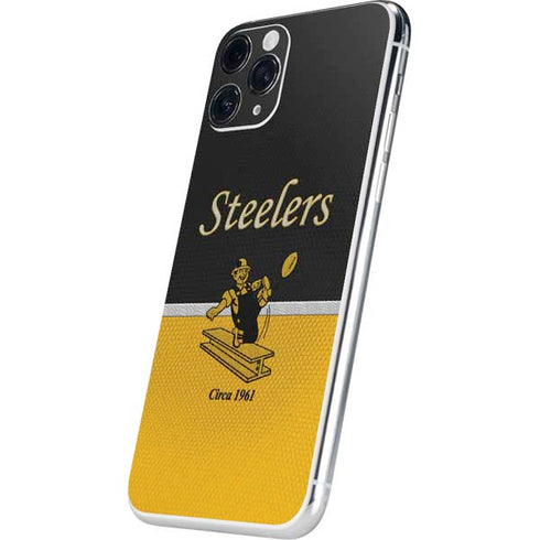 NFL Pittsburgh Steelers Vintage iPhone 11 Pro Skin