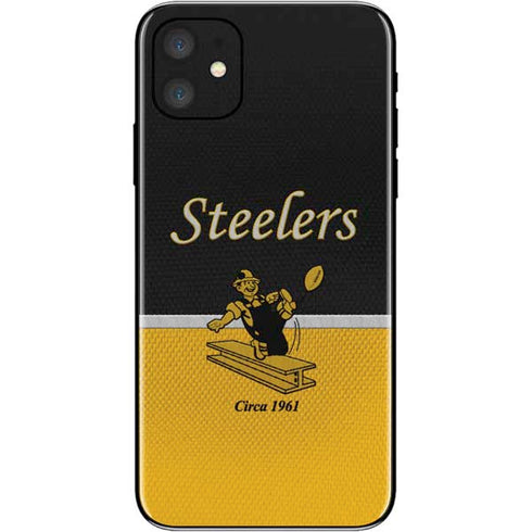 NFL Pittsburgh Steelers Vintage iPhone 11 Skin
