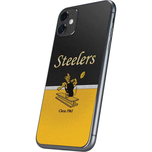 NFL Pittsburgh Steelers Vintage iPhone 11 Skin