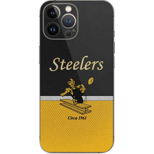 NFL Pittsburgh Steelers Vintage iPhone 15 Pro Max Skin