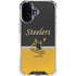 NFL Pittsburgh Steelers Vintage iPhone 16 Plus Clear Case