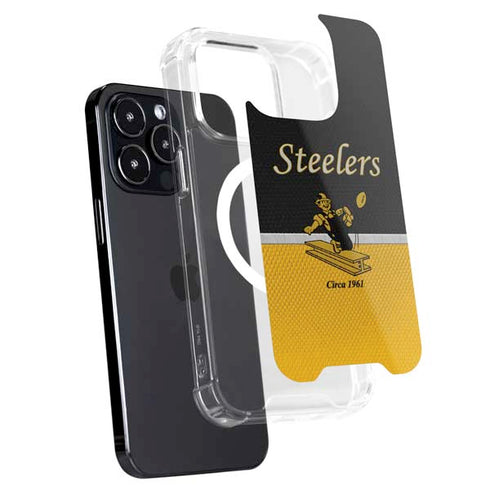 NFL Pittsburgh Steelers Vintage iPhone 16 Pro MagSafe Case