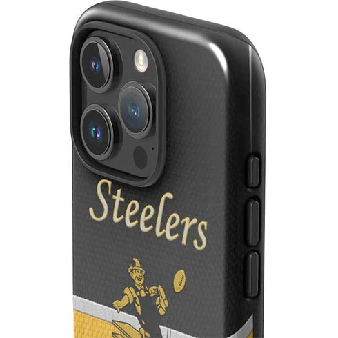 NFL Pittsburgh Steelers Vintage iPhone 16 Pro Max Impact Case