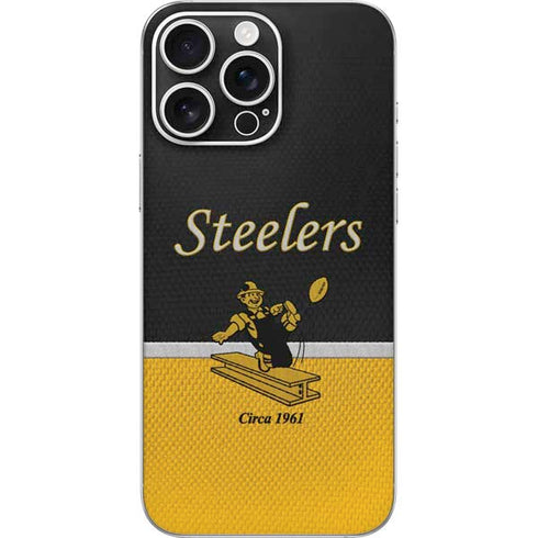 NFL Pittsburgh Steelers Vintage iPhone 16 Pro Max Skin