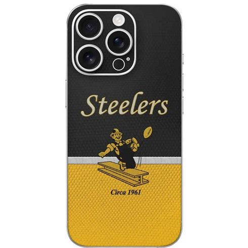 NFL Pittsburgh Steelers Vintage iPhone 16 Pro Skin