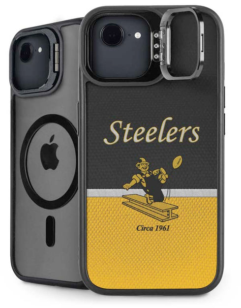 NFL Pittsburgh Steelers Vintage iPhone 16e Kickstand Case