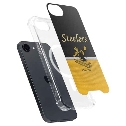 NFL Pittsburgh Steelers Vintage iPhone 16e MagSafe Case