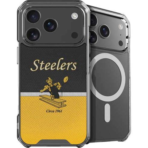 NFL Pittsburgh Steelers Vintage iPhone 18 Pro MagSafe Case