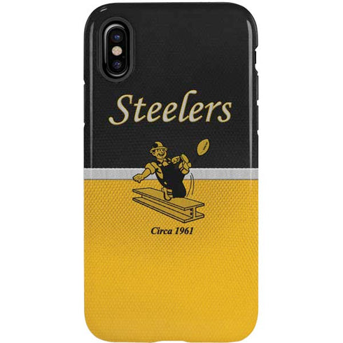 NFL Pittsburgh Steelers Vintage iPhone XS Pro Case