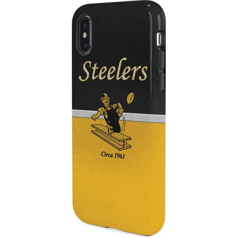 NFL Pittsburgh Steelers Vintage iPhone XS Pro Case