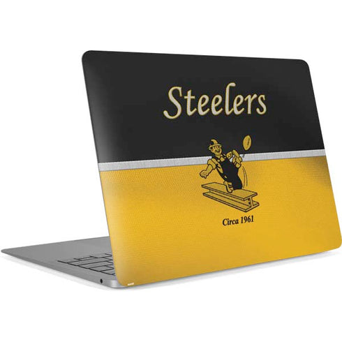 NFL Pittsburgh Steelers Vintage Apple MacBook Air Skin