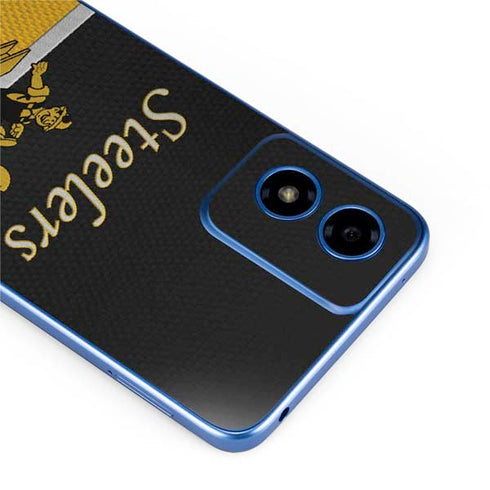 NFL Pittsburgh Steelers Vintage Moto G Play 4G (2024) Skin