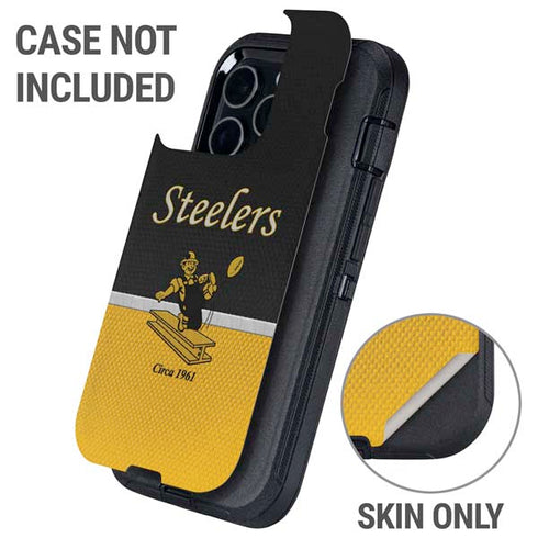 NFL Pittsburgh Steelers Vintage Otterbox Defender iPhone Skin