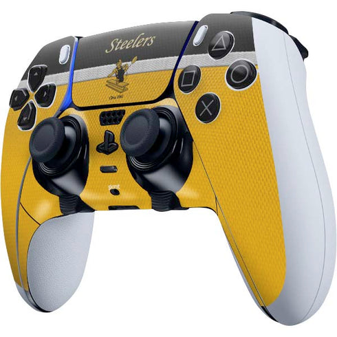 NFL Pittsburgh Steelers Vintage PS5 DualSense Edge Pro Controller Skin